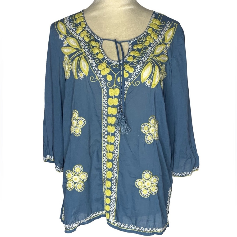 Indiska Embroidered Top